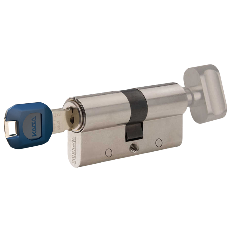 dormakaba Kaba experT+ 68 - 71 mm Anahtarı Kopyalanamayan Çelik Takviyeli Mandallı Barel Kapı Göbeği - 1