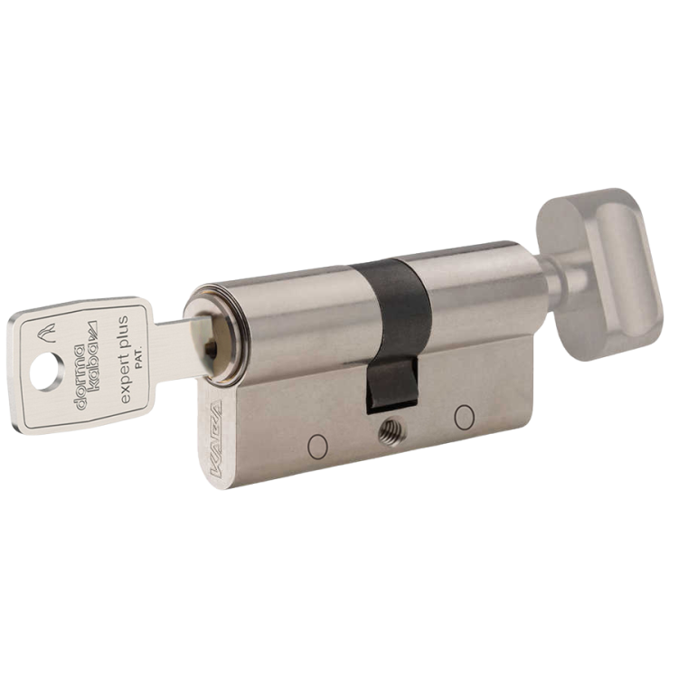 dormakaba Kaba experT+ 68 - 71 mm Anahtarı Kopyalanamayan Çelik Takviyeli Mandallı Barel Kapı Göbeği - 5