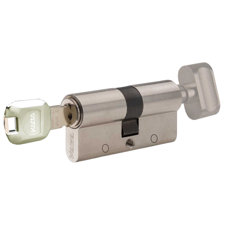 dormakaba Kaba experT+ 68 - 71 mm Anahtarı Kopyalanamayan Çelik Takviyeli Mandallı Barel Kapı Göbeği - 6