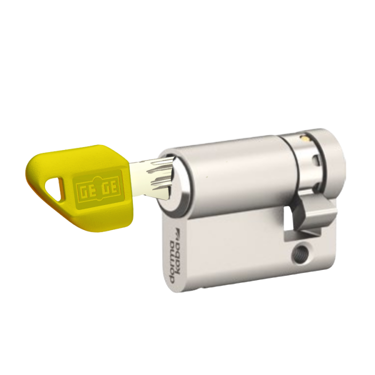 Dormakaba Gege pextra+ Yarım Barel | Kepenk, Panjur, Garaj ve Pano İçin Tek Taraflı Silindir - 6