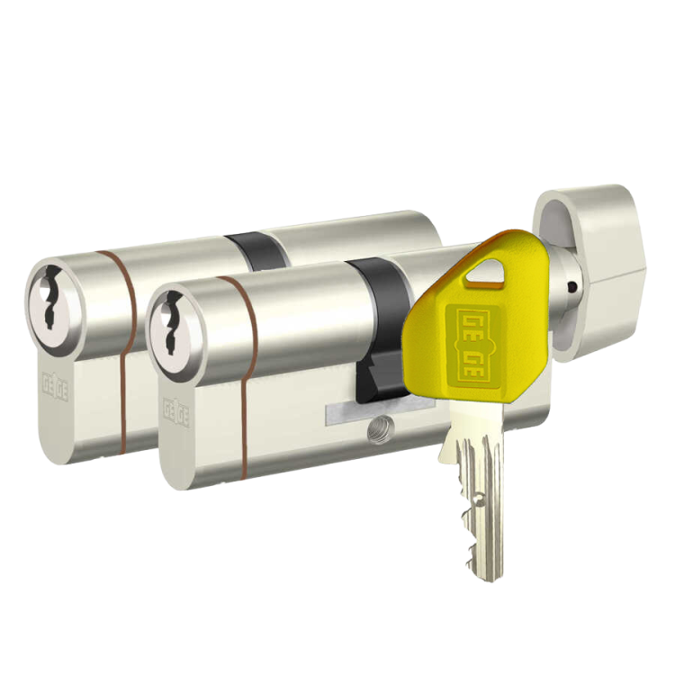 Dormakaba Gege Pextra+ Ortak Anahtarlı İkili Barel Seti - 7