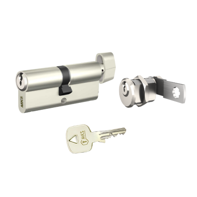 MKS Axis Guard Ortak Anahtarlı Set – 1 Adet Barel ve 1 Adet Mobilya Kilidi - MKS Axis Guard