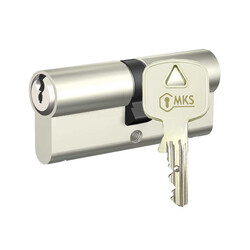 MKS MK2000 Ortak Anahtarlı (Pas Sistem) Özel Ölçü Her Ölçüde Barel Kapı Kilit Göbeği Silindir - Thumbnail